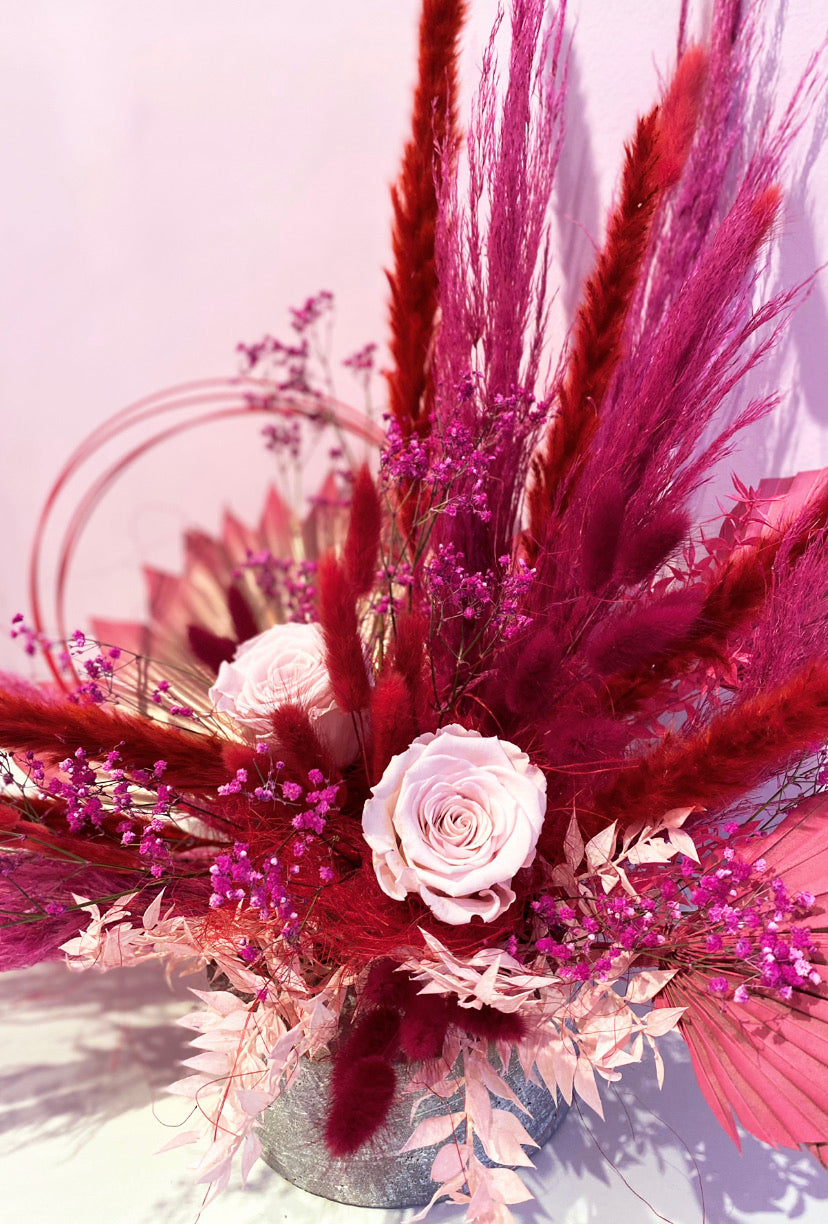 Everlasting Pink Perfection Arrangement