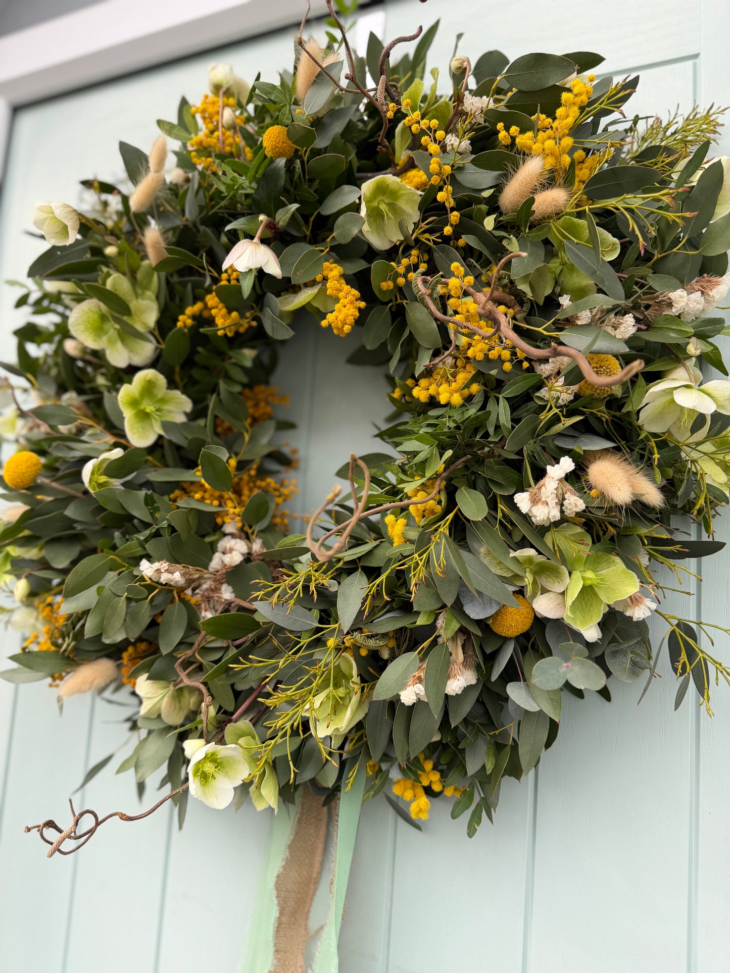Spring Everlasting Drying Wreath