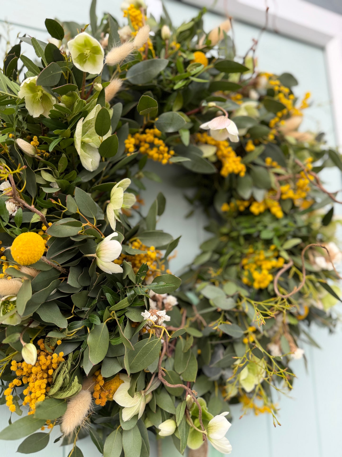 Spring Everlasting Drying Wreath