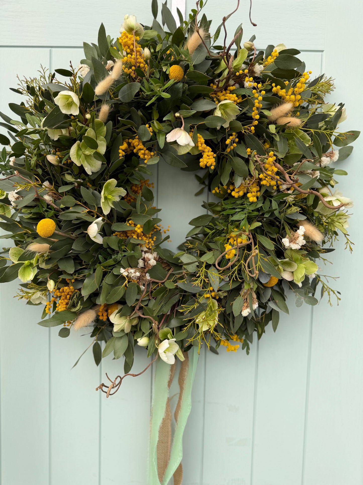 Spring Everlasting Drying Wreath
