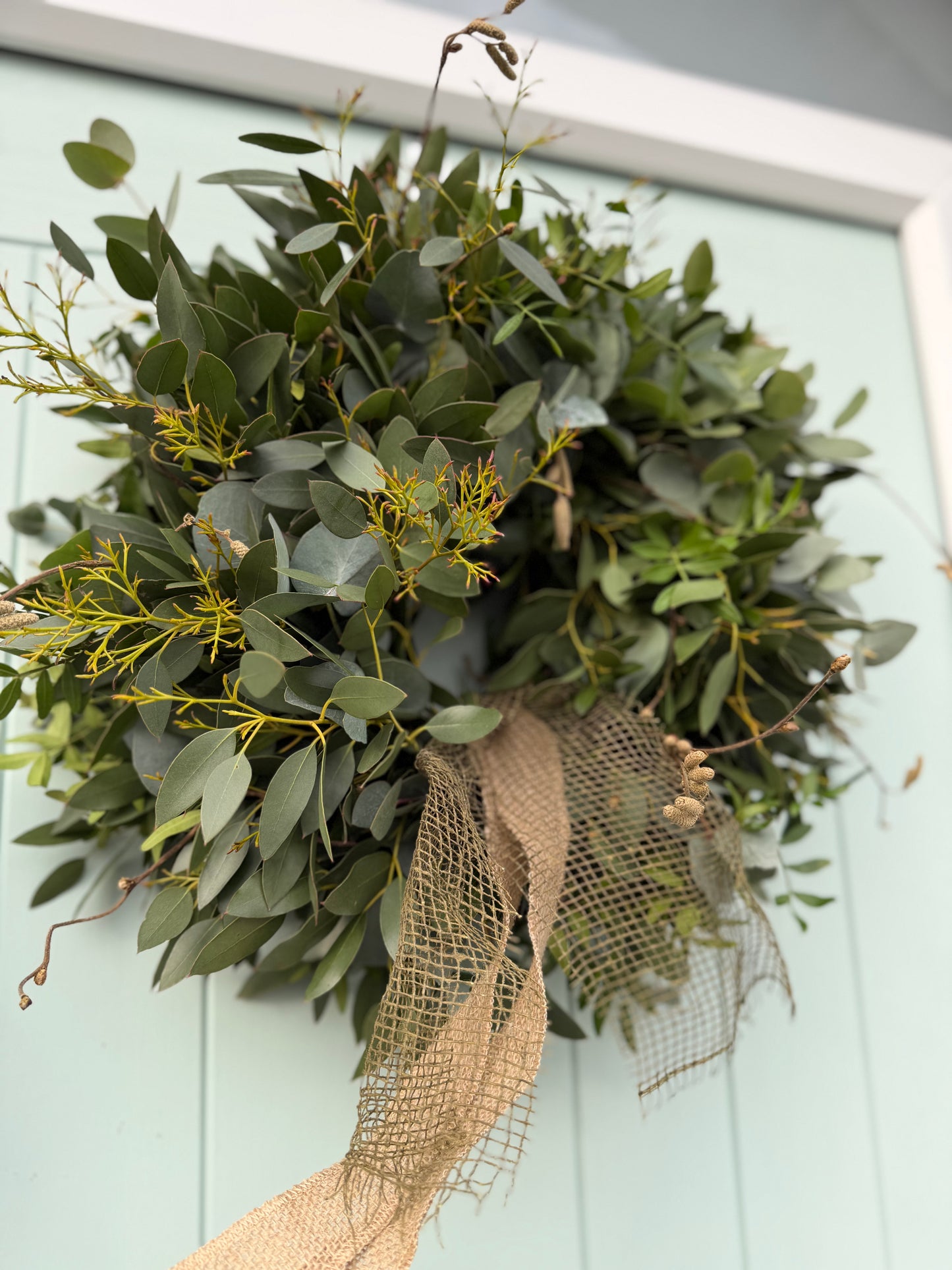 Eucalyptus Everlasting Wreath