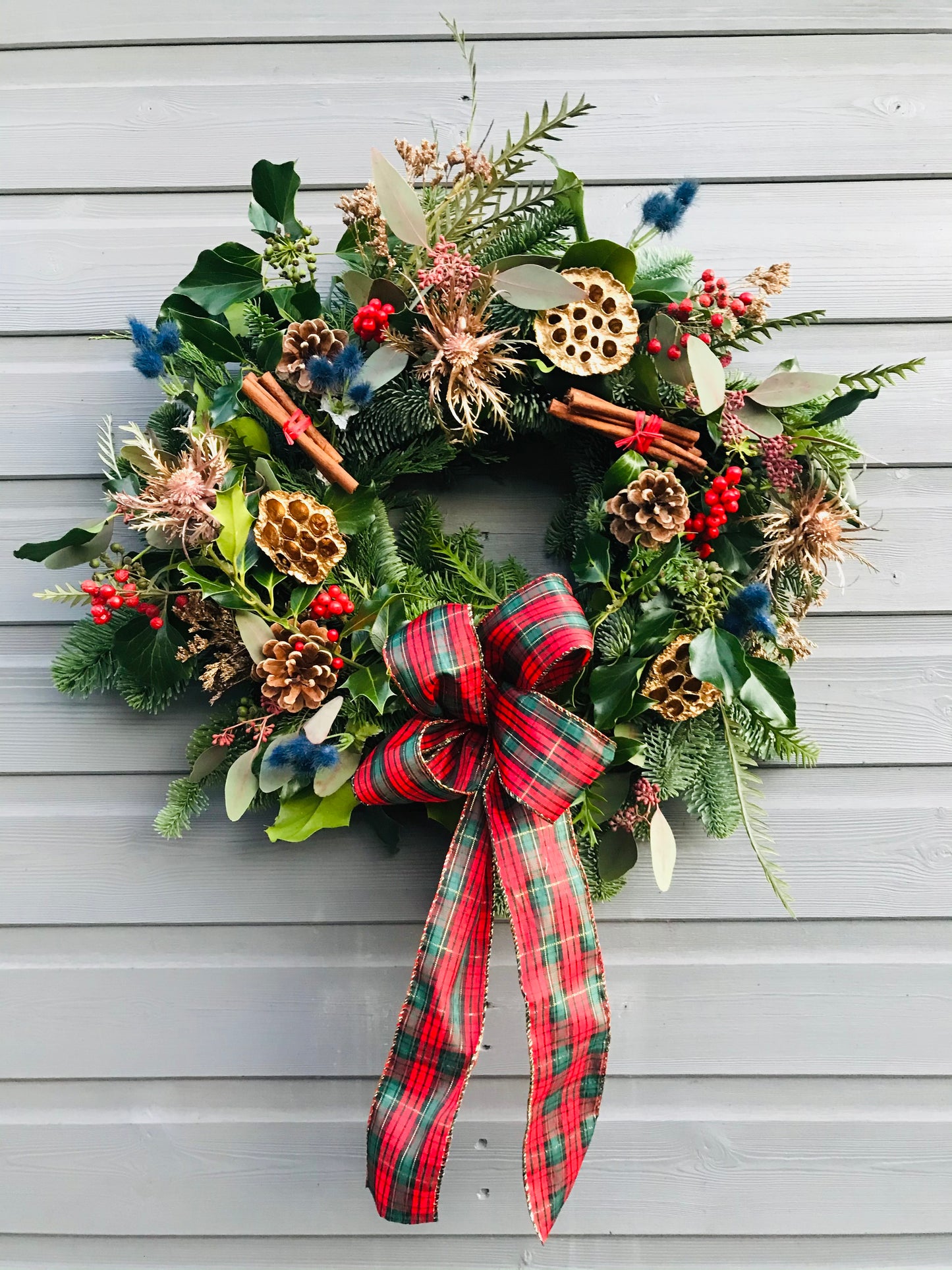 Scottish Christmas Wreath