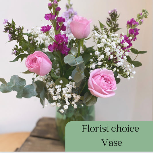 Seasonal Florist Choice Vase